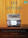 Cover image for Ten Letters